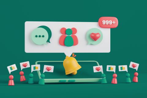 Growth thanks to our expertise as social media experts