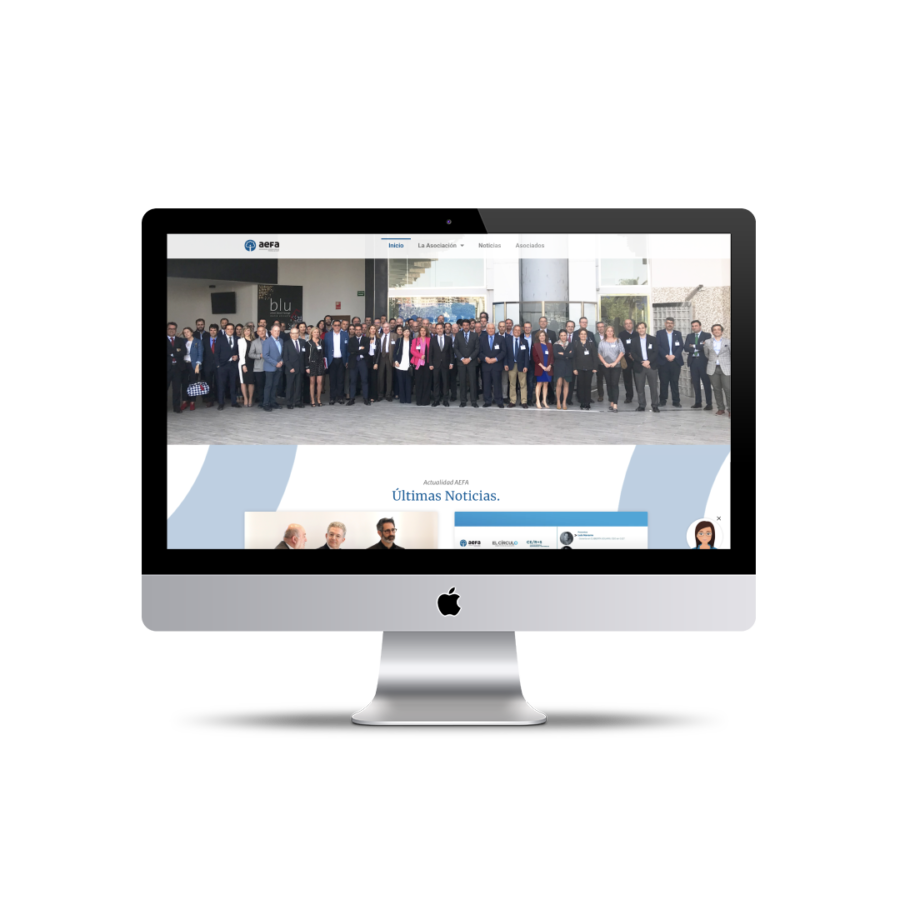 diseño web y desarrollo aefa