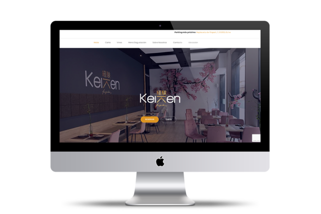 diseño web restaurante elche